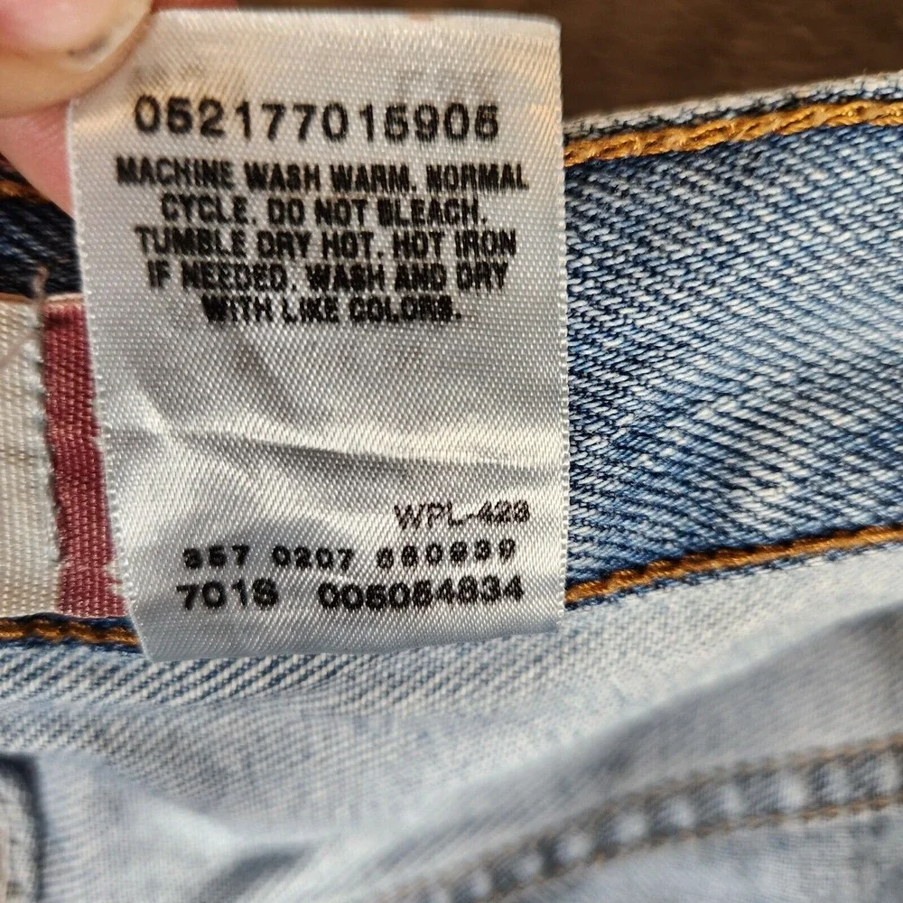 Levi's 505‎ Jeans Men's 36X33 (Tag 38X32) Blue Denim Regular Fit